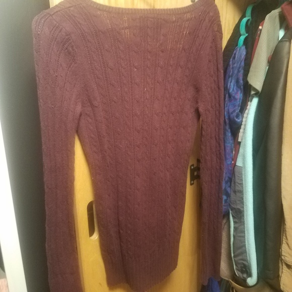 (2 for $20) American Eagle Outfitters Purple Sweater - Picture 4 of 5